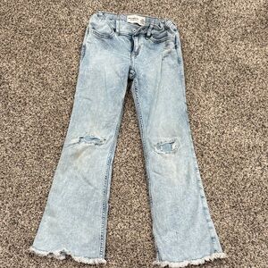 Abercrombie Kids Light Blue Flare Jeans